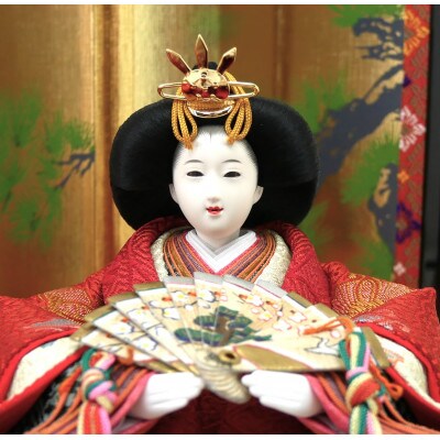 雛人形　京芥子親王「揚羽蝶」オリジナル金襴敷　No.K-610