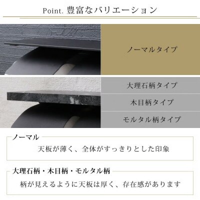 トイレットペーパーホルダー2連 Blan(ブラン) 【ブラック】