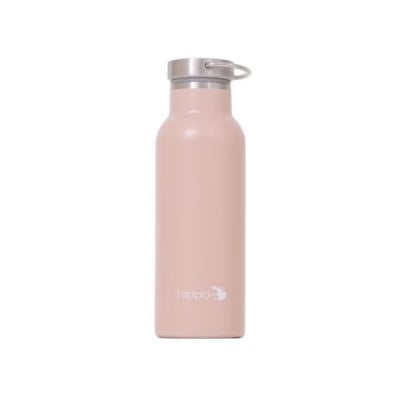 水筒 ステンレスボトル 500ml hippo(ヒッポ) ミルク缶型【ピンクベージュ】