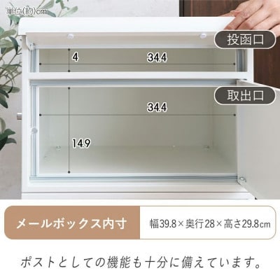 宅配ボックスポスト ELDY(エルディー) 【グレージュ】　1台