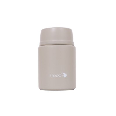 ステンレススープジャー(500ml) hippo(ヒッポ)【グレージュ】