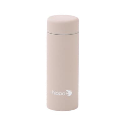 水筒 ステンレスボトル 300ml hippo(ヒッポ) 筒形【グレージュ】