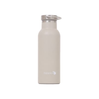 水筒 ステンレスボトル 500ml hippo(ヒッポ) ミルク缶型【グレージュ】