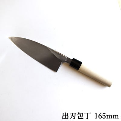 正菊 出刃包丁 SK炭素鋼 165mm