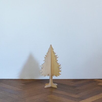 クリスマスツリー　Sサイズ　クリア