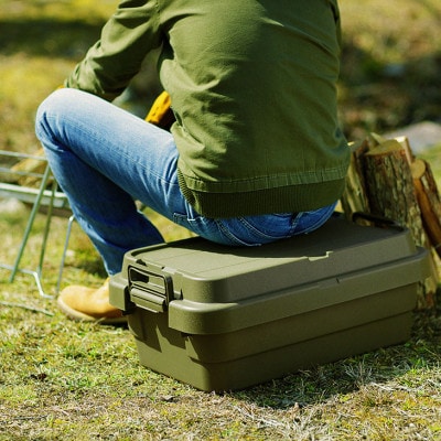 トランクカーゴ S蓋 30L LOW TYPE カーキ