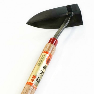 千代高龍 両刃草削り鎌140mm 鋼付 赤口