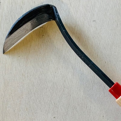 千代高龍 鋼付カット鎌110mm 赤口