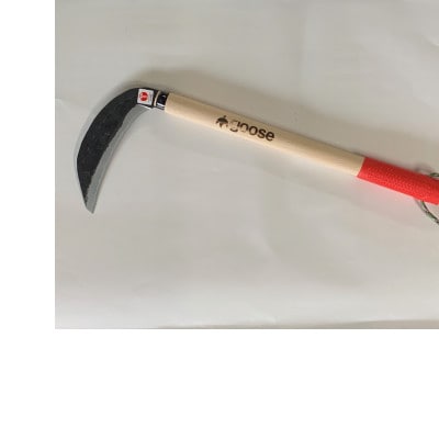 草刈り鎌 両刃 150mm goose