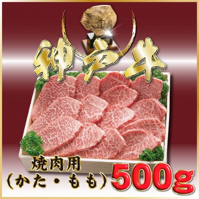 神戸牛(神戸ビーフ) 焼肉用 500g ONY2 【2026年4月より順次発送】