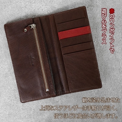 長財布　Andy/ブラウン