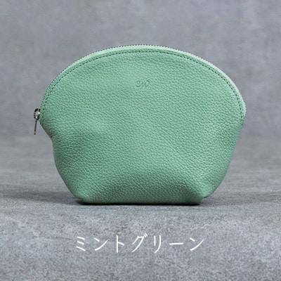 ラウンドポーチ　Liete/ミントグリーン