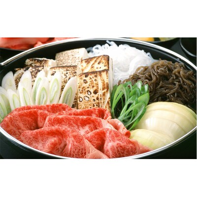 【福崎町】但馬牛肩ロースすき焼き・しゃぶしゃぶ用1000g(化粧箱入り)