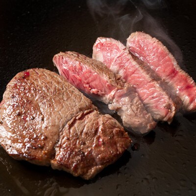 【福崎町】但馬牛ランプステーキ・イチボステーキの食べ比べセット(4枚入り)(化粧箱入り)