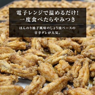 手羽黄金揚げ 750g(250g×3パック) 甘辛ダレがやみつき 電子レンジで温めるだけ 冷凍便
