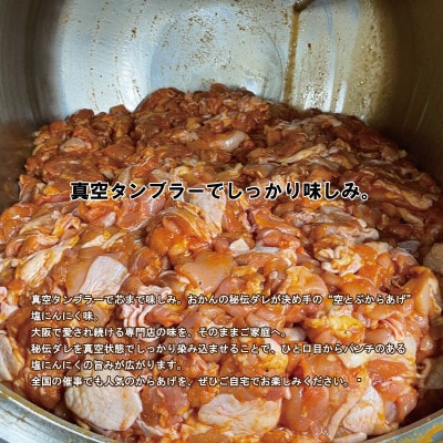 空とぶからあげ(塩にんにく味)　生タイプ1.2kg