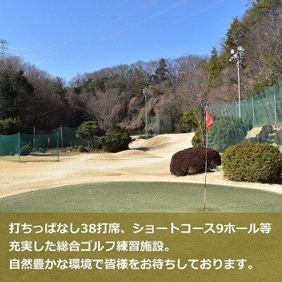 ゴルフ練習場 阪奈ゴルフ プリペイドカード 5,250円分 利用可能