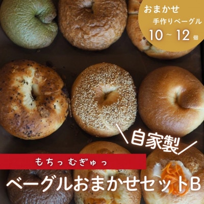 自家製ベーグルおまかせセットB 計10～12個
