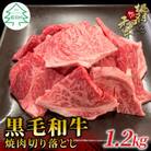 根羽こだわり和牛 焼肉切り落とし 1.2kg (600g×2パック)