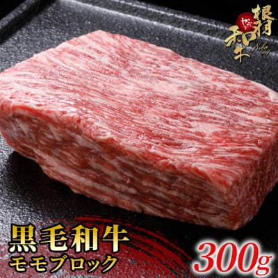 ローストビーフに大人気!根羽こだわり和牛　モモブロック　300g