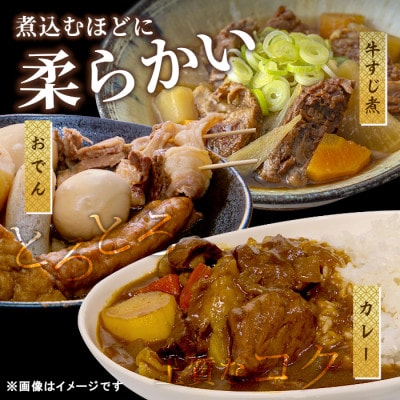 【根羽こだわり国産黒毛和牛】煮込みやカレーに! 牛すじ 1kg