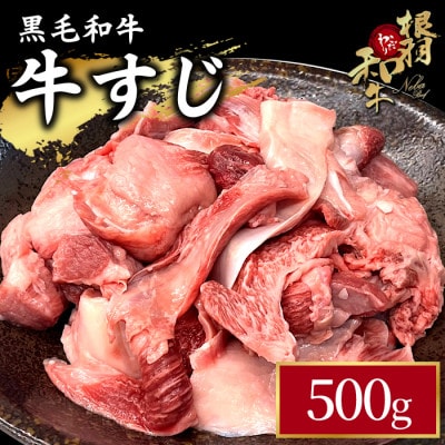 【根羽こだわり国産黒毛和牛】煮込みやカレーに! 牛すじ 500g
