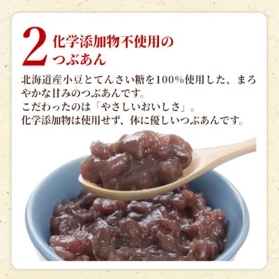もちもち!さくさく!たい焼き 2種類の味 8枚セット (つぶあん・あんなし)