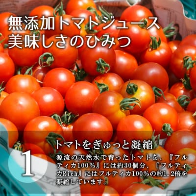 原材料はトマトのみ!トマト農家さんの無添加トマトジュース　飲み比べセット　大瓶2本
