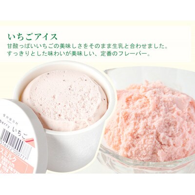 優しいミルクの甘さ 生ソフトクリームアイス&いちごアイス 16個セット