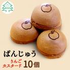 ぱんじゅう リンゴカスタード味 10個入り