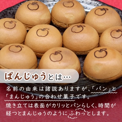 モチモチ生地!ぱんじゅう リンゴカスタード味 20個入り