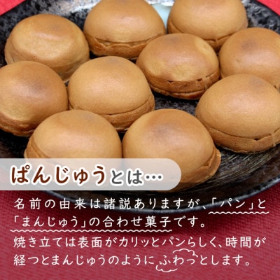 一口サイズで食べやすい　ぱんじゅう つぶあん 20個入り