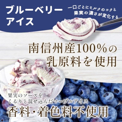 ミルク感たっぷりの生ソフトクリーム&いなぶのブルーベリー 16個(80ml×各8個) アイスクリーム