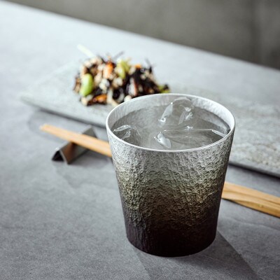 錫製タンブラー 環-tamaki- ノワール オールド 320mL