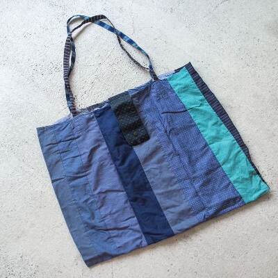 古着屋JAM アメリカ村店「ふるさと寄付金オリジナル返礼品」ハンドメイドパッチワークトートバッグ
