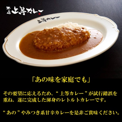 【1000g】上等カレー(6人前ファミリータイプ)レトルト(大阪市ふるさと寄付金返礼品)