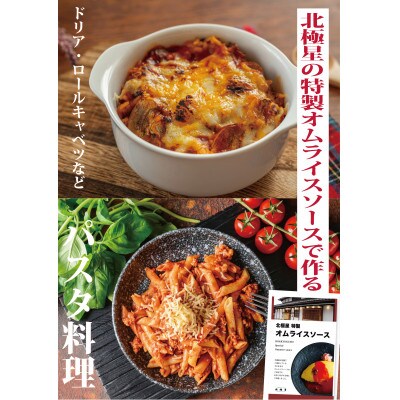 北極星特製オムライスソース3個とビーフストロガノフセット