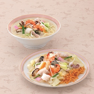 みろくや　ちゃんぽん・皿うどん(揚麺)　各4人前