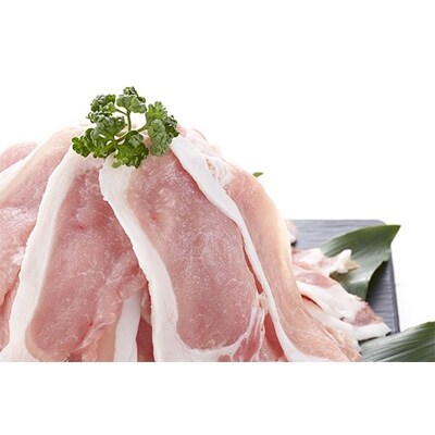 長崎県産「競り美豚」ロース切り落とし3kg