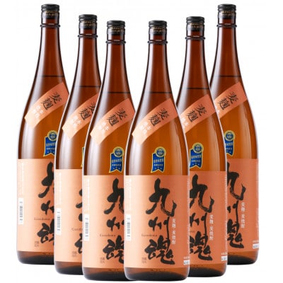 九州魂　麦焼酎　1800ml 6本セット