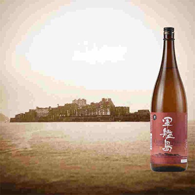 【発送月固定定期便】麦長崎焼酎飲み比べセット/九州魂 軍艦島 720ml 2本箱入 全12回