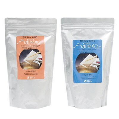 うまかだし(いりこ味30P・かつお味30P)セット