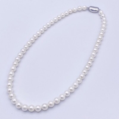 あこや真珠　ネックレス(7.0-7.5mm)