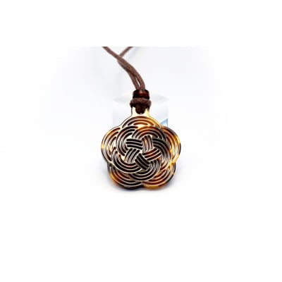 【べっ甲】《Mizuhiki シリーズ》Azalea ペンダント