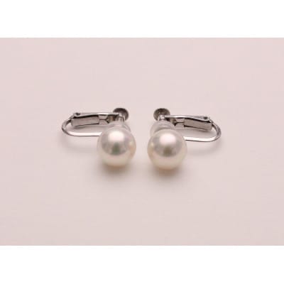 アコヤ真珠イヤリング7.0-7.5mm【K14WG】