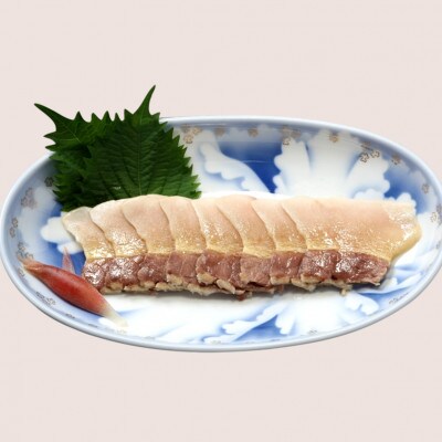 ゆで鯨(すえひろ)スライス70g　2個