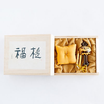 本べっ甲福槌(豆) 1点　～長崎べっ甲細工まるとみ～