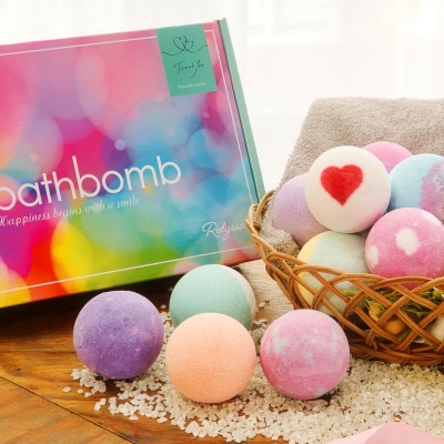 Relysia バスボム 〈入浴剤〉 12個入り(100g×12個) bm1 ギフトセット