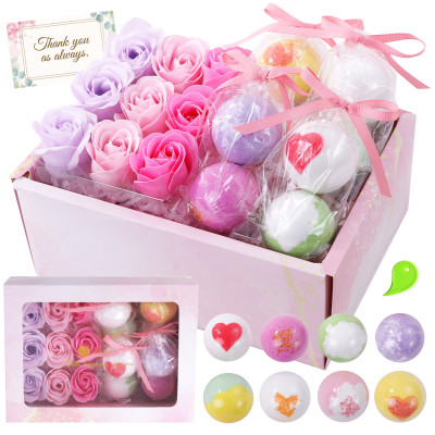 Relysia フラワーソープ&バスボム 〈雑貨品〉  sb ギフトセット