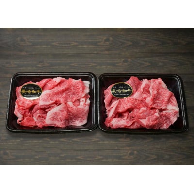 【A4～A5ランク】長崎和牛 特選切り落とし 約400g(約200g×2パック)(長崎市)